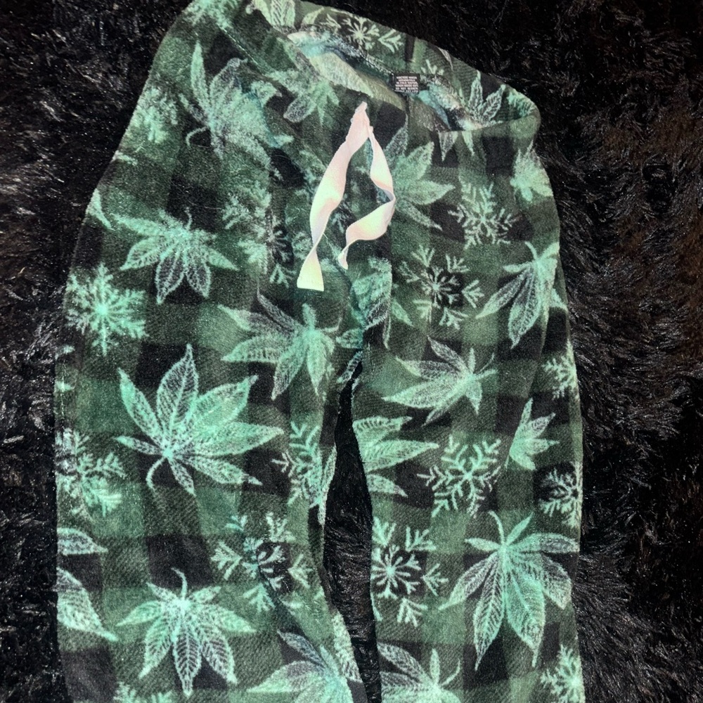Womens 420 Plant comfortable pants XS
